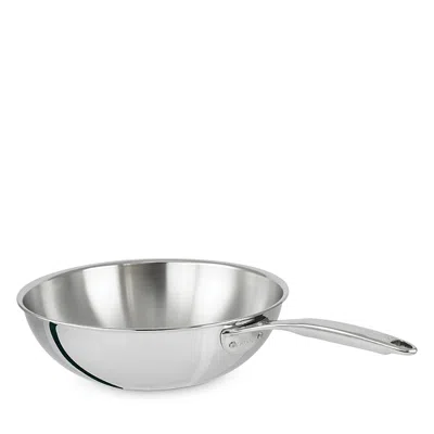 Cristel Stainless Steel 12.5 Wok In Silver