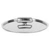 Cristel Stainless Steel 4 Lid In Metallic