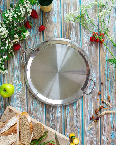 Cristel Stainless Steel Plancha Grill In Silver