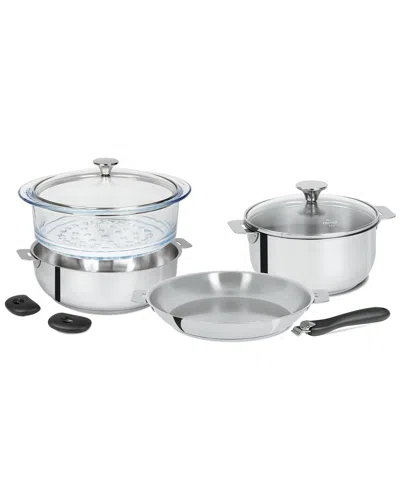 CRISTEL CRISTEL TULIPE 9PC SET WITH REMOVABLE HANDLE HANDLE