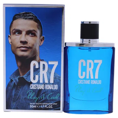 Cristiano Ronaldo 1.7 oz Cr7 Play It Cool Eau De Toilette Spray For Men In White