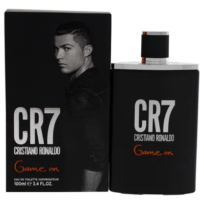 Cristiano Ronaldo 3.4 oz Men Cr7 Game On Edt Spray In White