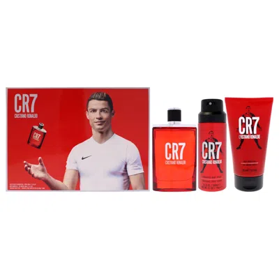 Cristiano Ronaldo Cr7 By  For Men - 3 Pc Gift Set 3.4oz Edt Spray, 5.1oz Body Spray, 5.1oz Shower Gel In Multi