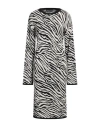 Cristina Gavioli Collection Woman Midi Dress White Size S Acetate, Polyester, Viscose In White