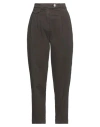 Cristina Gavioli Woman Pants Military Green Size 8 Cotton, Elastane In Green