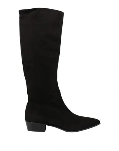 Cristina Millotti Woman Boot Black Size 8 Leather