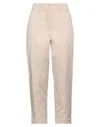 Cristina Rocca Woman Pants Light Grey Size 6 Cotton, Elastane In Grey