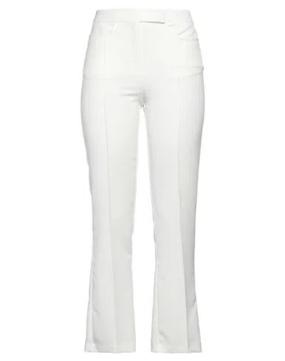 Cristina Rocca Woman Pants White Size 6 Polyamide, Elastane