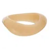 Cristina Sabatini Max Resin Bangle Bracelet In Sand In Gold