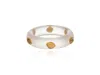 Cristina Sabatini 18k Plated Rio De Janeiro Bracelet In White