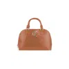 Cristinaeffe Brown Polyethylene Handbag