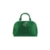 Cristinaeffe Green Polyethylene Handbag