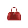 Cristinaeffe Red Polyethylene Handbag In Red