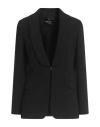 Cristinaeffe Woman Blazer Black Size 10 Polyester