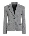 Cristinaeffe Woman Blazer Black Size 2 Polyester, Polyamide, Elastane