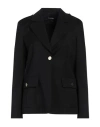 Cristinaeffe Woman Blazer Black Size 10 Polyester, Viscose, Elastane