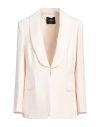 Cristinaeffe Woman Blazer Ivory Size 12 Polyester In White