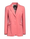 Cristinaeffe Woman Blazer Pink Size 12 Polyester, Elastane
