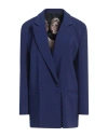 Cristinaeffe Woman Blazer Purple Size 12 Polyester, Elastane