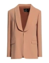 Cristinaeffe Woman Blazer Sand Size 10 Polyester