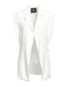 Cristinaeffe Woman Blazer White Size S Polyester, Elastane In White