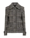 Cristinaeffe Woman Jacket Brown Size 12 Polyester In Gray