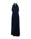 Cristinaeffe Woman Maxi Dress Midnight Blue Size M Polyester