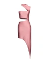 Cristinaeffe Woman Mini Dress Antique Rose Size M Polyester, Elastane In Pink