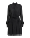Cristinaeffe Woman Mini Dress Black Size S Polyester