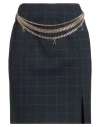 Cristinaeffe Woman Mini Skirt Midnight Blue Size S Viscose, Polyamide, Elastane