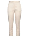 Cristinaeffe Woman Pants Beige Size 6 Polyester, Elastane, Viscose In Beige