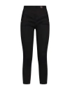Cristinaeffe Woman Pants Black Size 4 Linen, Viscose, Elastane