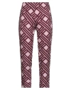 Cristinaeffe Woman Pants Burgundy Size 4 Polyester, Elastane In Red