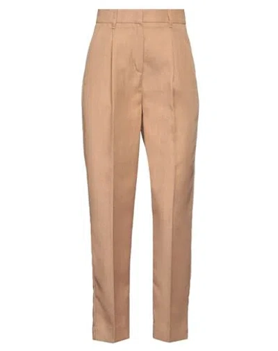 Cristinaeffe Woman Pants Camel Size 2 Polyester In Beige