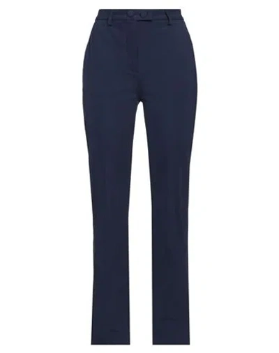 Cristinaeffe Woman Pants Midnight Blue Size 6 Polyester, Elastane