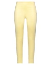 Cristinaeffe Woman Pants Pastel Yellow Size 10 Viscose, Nylon, Elastane In Yellow