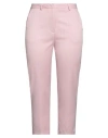 Cristinaeffe Woman Pants Pink Size 10 Polyester, Elastane, Viscose