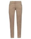 Cristinaeffe Woman Pants Sand Size 10 Cotton, Lycra In Beige