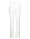 Cristinaeffe Woman Pants White Size 10 Polyester, Elastane In White