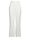 Cristinaeffe Woman Pants White Size 8 Polyester, Elastane