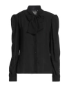 Cristinaeffe Woman Shirt Black Size M Polyester