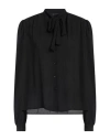 Cristinaeffe Woman Shirt Black Size M Polyester