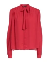 Cristinaeffe Woman Shirt Red Size M Polyester
