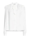 Cristinaeffe Woman Shirt White Size M Polyester