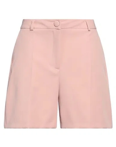 Cristinaeffe Woman Shorts & Bermuda Shorts Blush Size 8 Polyester, Elastane In Pink