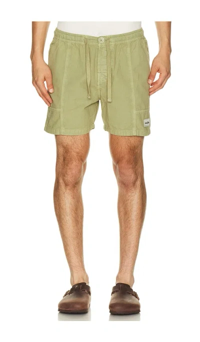 Critical Slide All Day Canvas Walkshort In Green