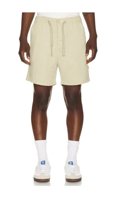 Critical Slide Cruiser Linen Walkshort In Gray