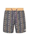 Critical Slide Dunstin 16 Swim Trunk In Blue