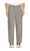 Critical Slide Harro Twill Pant In Gray