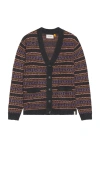 Critical Slide Stonage Cardigan In Black